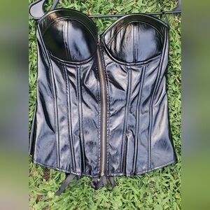 SAY WHAT Black Sexy Hot Women's bustier size Medium